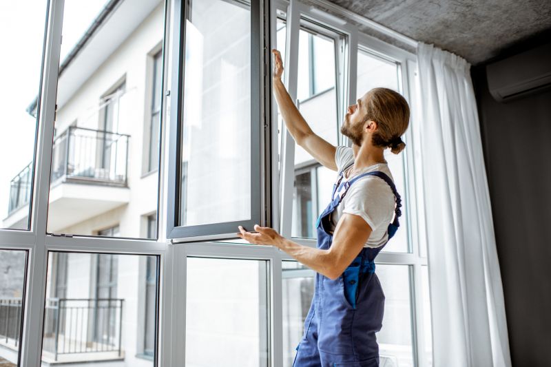 Kitchen with Casement Windows